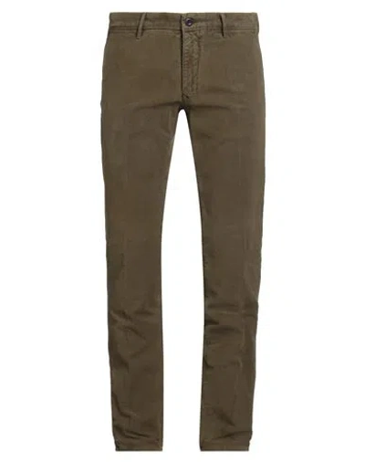 Incotex Slacks By Slowear Man Pants Military Green Size 33 Cotton, Elastane