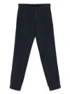 Incotex Cotton Trousers In Blue