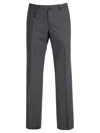 Incotex Slim Tailored Trousers In 920 Grigio Scuro