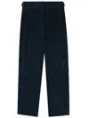 Incotex Corduroy Jeans With Belt Loops And Button Detail In Blue
