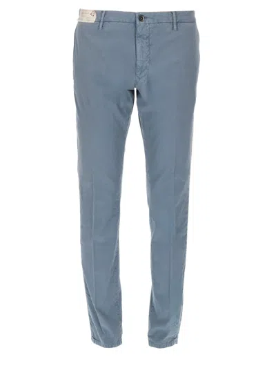 Incotex Jeans Con Patch Logo In Blue