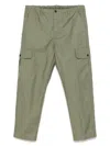 Incotex Tapered Trousers In Green