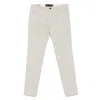 Incotex Cotton Trousers In Grey