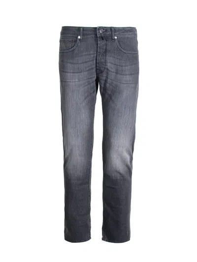 Incotex Jeans  Blue Division In Anthracite
