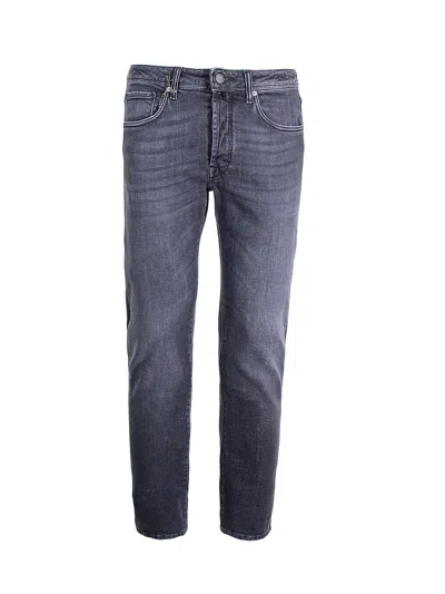 Incotex Jeans  Blue Division In Anthracite