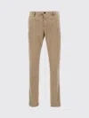 Incotex Tailored Trousers With Pockets And Loops In Brown