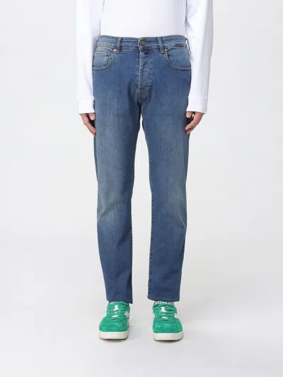 Incotex Jeans  Men Color Denim In Blue