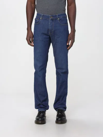 Incotex Jeans  Men Color Denim In Blue