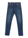 Incotex Jeans With Lightened Effect In Blue