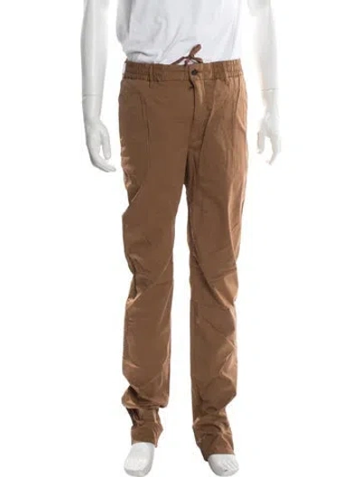 Pre-owned Incotex Joggers W/ Tags In Brown