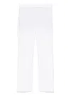 Incotex Pantaloni In Misto Cotone Con Gamba Affusolata In 白色