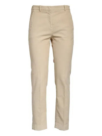 Incotex Leyre Slash-pocket Trousers In Neutral
