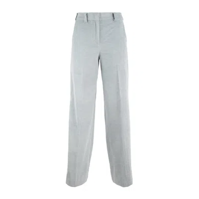 Incotex Light Blue Corduroy Pants