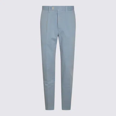 INCOTEX LIGHT BLUE COTTON PANTS