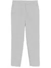 Incotex Trousers With Back Pockets And Belt Loops In Light Blue