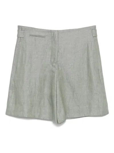 INCOTEX LIGHT GREEN BERMUDA SHORTS