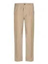 Incotex Straight Leg Trousers In Grey