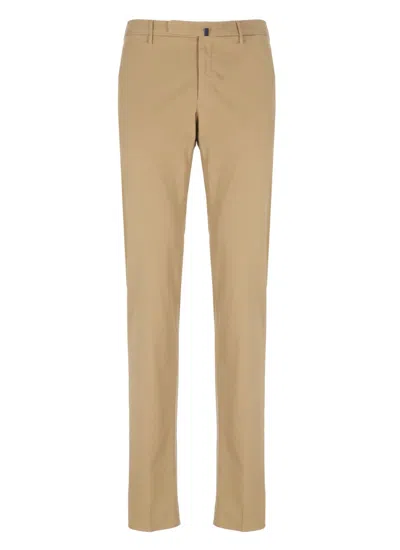 Incotex Light Royal Batavia Trousers In Brown