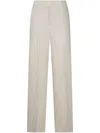 Incotex Trousers Linen Wide Leg