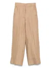 Incotex Linen Trousers In Neutral