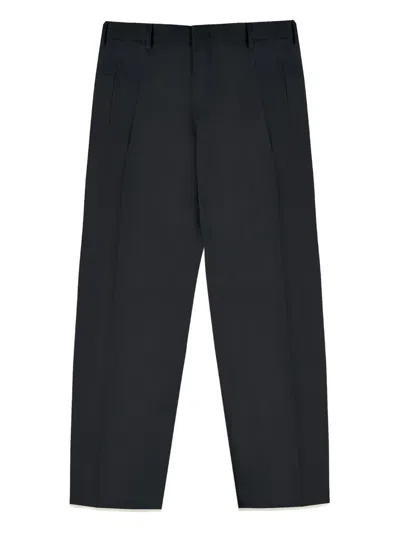 Incotex Hose Aus Leinen In Blue