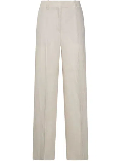 INCOTEX INCOTEX LINEN TROUSERS