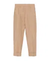 Incotex Belt Loops Slacks In Nude