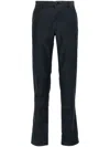 Incotex Velvet Trousers In Blue