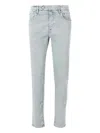 Incotex Jeans With Belt Loops In Blue