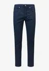 Incotex Stretch Cotton Trouser In Blue