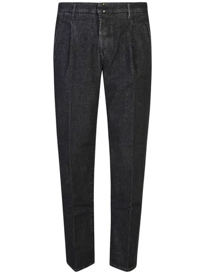 Incotex Slim-fit Jeans With Ultimate Comfort And Flexibility In Black