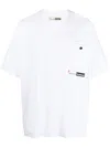 Incotex Logo-print Cotton T-shirt In White