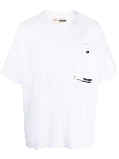 INCOTEX LOGO-PRINT COTTON T-SHIRT