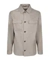 Incotex Long Sleeve Shirt In Gray