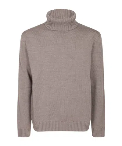 INCOTEX INCOTEX RIBBED TURTLENECK KNITWEAR