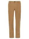 Incotex Low Waist Pants In Brown