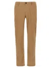 Incotex Low Waist Pants In Brown