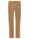 Incotex Low Waist Pants In Brown