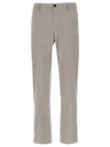 Incotex Trousers Featuring Belt Loops And Pockets In Gray