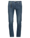 Incotex Man Jeans Blue Size 34 Cotton, Polyester, Elastane In Blue