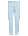 Incotex Man Jeans Light Blue Size 31 Cotton, Elastane