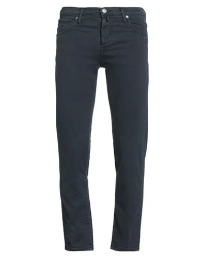 Incotex Man Jeans Midnight Blue Size 30 Cotton, Elastane