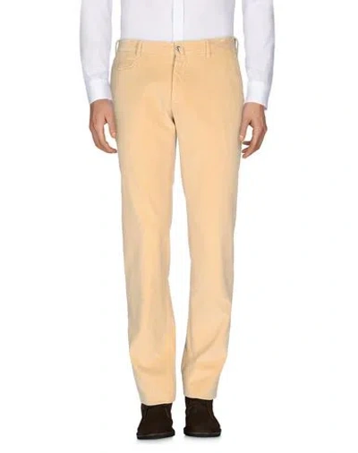 Incotex Man Pants Beige Size 30 Cotton
