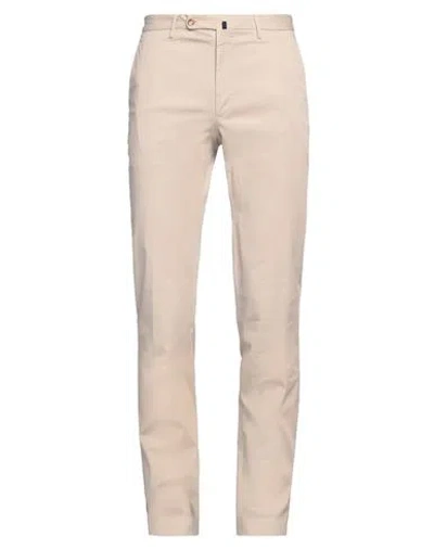 Incotex Man Pants Beige Size 32 Cotton, Elastane In Beige