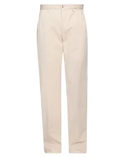 Incotex Man Pants Beige Size 30 Cotton, Elastane In Pink