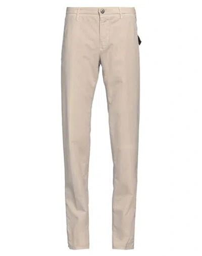 Incotex Man Pants Beige Size 30 Cotton, Elastane In Beige
