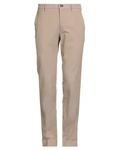 Incotex Man Pants Beige Size 30 Cotton, Elastane In Neutral
