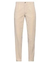 Incotex Man Pants Beige Size 32 Cotton, Elastane In Cream