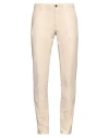 Incotex Man Pants Beige Size 32 Cotton, Elastane