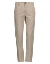 Incotex Man Pants Beige Size 32 Cotton, Elastane In Brown